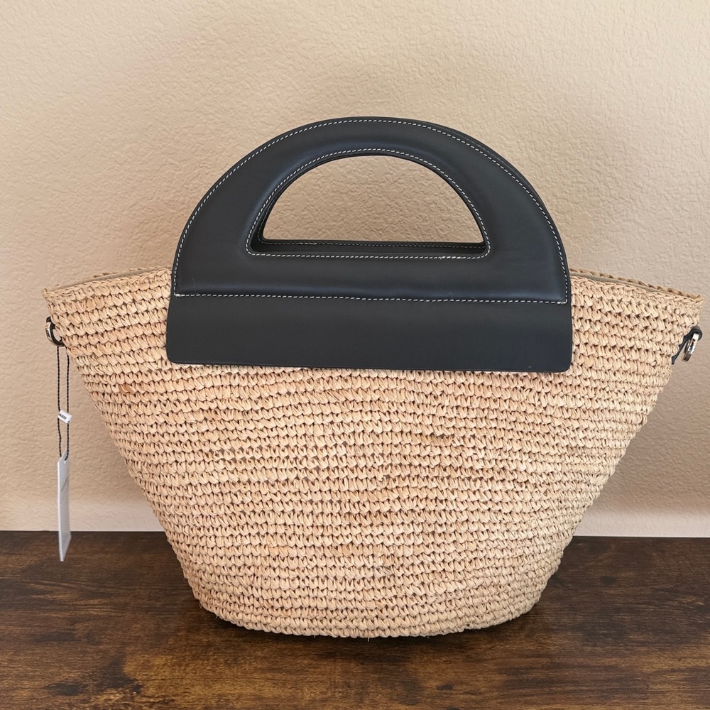 Jason Wu Flower Straw Tote Bag - Picture 3 of 12